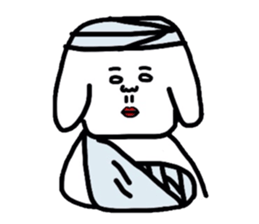 Creepy dog "Funta" vol.2 sticker #4946748