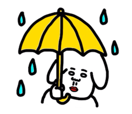 Creepy dog "Funta" vol.2 sticker #4946758