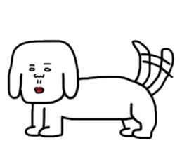 Creepy dog "Funta" vol.2 sticker #4946763