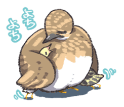 Toddle King quail ! sticker #4947020