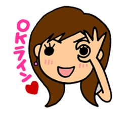 SAKURA YOKOMINE LOVE GOLF sticker #4947211