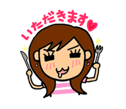 SAKURA YOKOMINE LOVE GOLF sticker #4947217