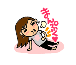 SAKURA YOKOMINE LOVE GOLF sticker #4947227