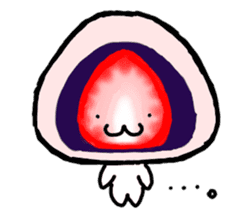 Strawberry Daifuku sticker #4948081