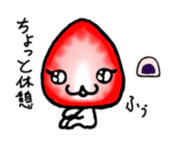 Strawberry Daifuku sticker #4948084