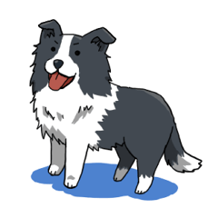 Border Collie Stamp By Reorun Border Collie Stamp By Reorun