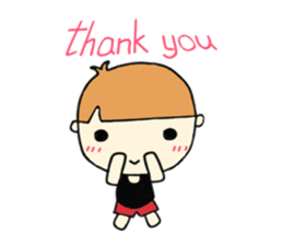 Nerd boy sticker #4948327