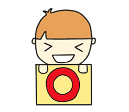 Nerd boy sticker #4948328