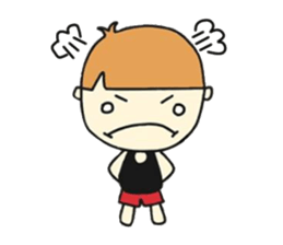 Nerd boy sticker #4948333