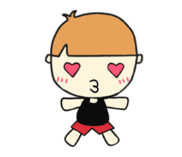 Nerd boy sticker #4948335