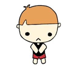 Nerd boy sticker #4948341