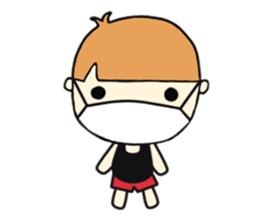 Nerd boy sticker #4948343