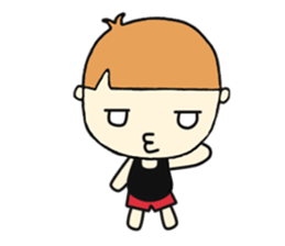 Nerd boy sticker #4948344