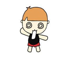 Nerd boy sticker #4948348