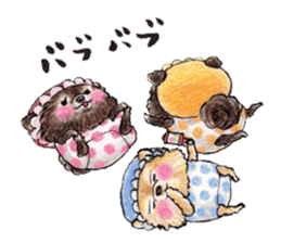 Pome-Manian2 sticker #4948698