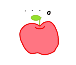 Fresh apples sticker #4948829