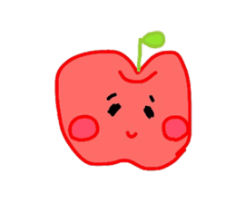 Fresh apples sticker #4948842
