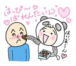 mami panda 4 sticker #4948901