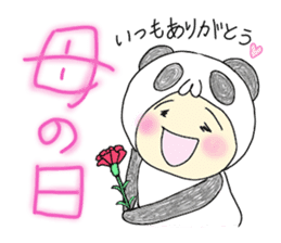 mami panda 4 sticker #4948919