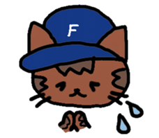 Flynn Meowth baseball Sticker of sticker #4948968