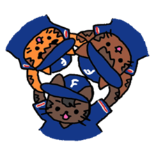 Flynn Meowth baseball Sticker of sticker #4948986