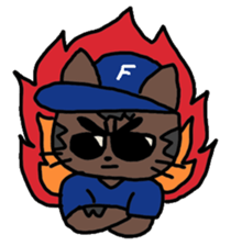 Flynn Meowth baseball Sticker of sticker #4948989