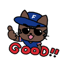 Flynn Meowth baseball Sticker of sticker #4948993