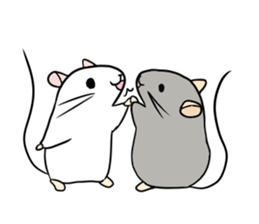 mice koma,ema sticker #4949167