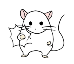 mice koma,ema sticker #4949188