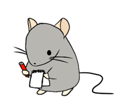 mice koma,ema sticker #4949193