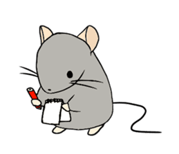 mice koma,ema sticker #4949193
