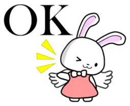 Faith Rabbit sticker #4949493