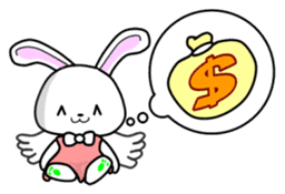 Faith Rabbit sticker #4949497