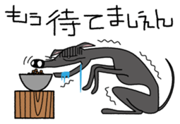 Life of the Italian greyhound Vol.3 sticker #4949812