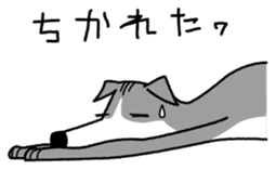 Life of the Italian greyhound Vol.3 sticker #4949813