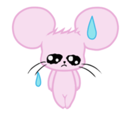 Pink hamster sticker #4950088