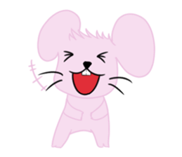 Pink hamster sticker #4950099