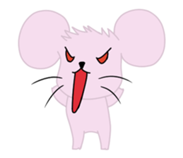 Pink hamster sticker #4950108