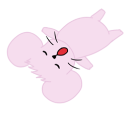 Pink hamster sticker #4950113