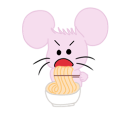 Pink hamster sticker #4950117