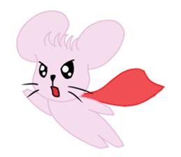 Pink hamster sticker #4950122