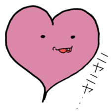 Tooth heart sticker #4950378