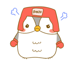 Bonjii the Owl sticker #4950549