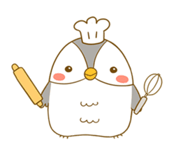 Bonjii the Owl sticker #4950551