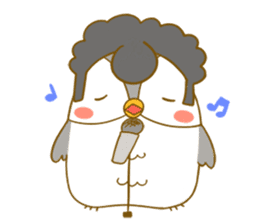 Bonjii the Owl sticker #4950561