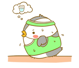 Bonjii the Owl sticker #4950564