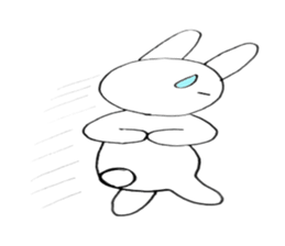 Nose big rabbit and Friends3 sticker #4950671