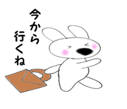 Nose big rabbit and Friends3 sticker #4950675