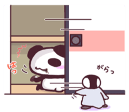 Panda and Penguin sticker #4950794