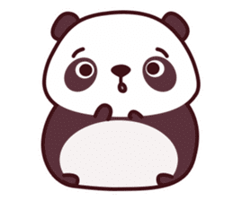 Malwynn Panda Bear Lovely Sticker Set sticker #4950846